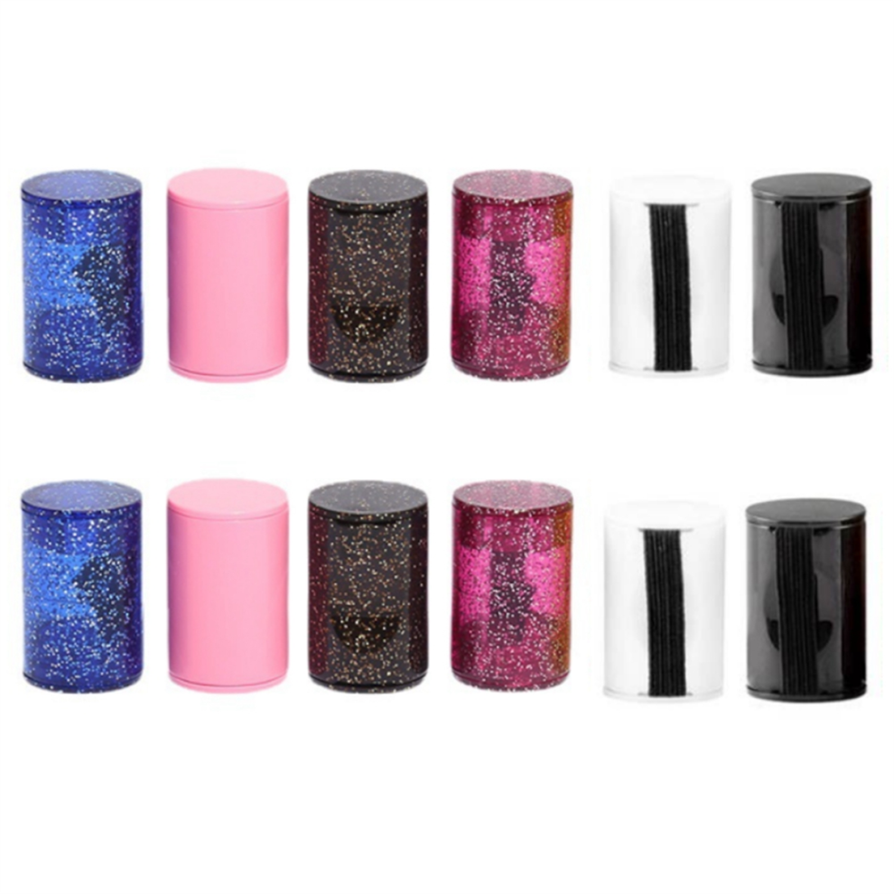 12 Pezzi Di Mini Percussioni Universali In Plastica Assortite Per Le Dita