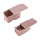 2Pack Pullman Loaf Pan with Lid,Non-Stick Sandwich Bread Loaf Pan 4