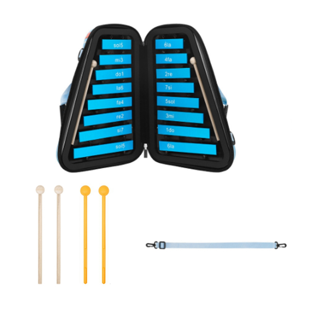 Xilofono A 16 Tasti Per Bambini, Pianoforte A Doppia Fila Con Percussione A Mano
