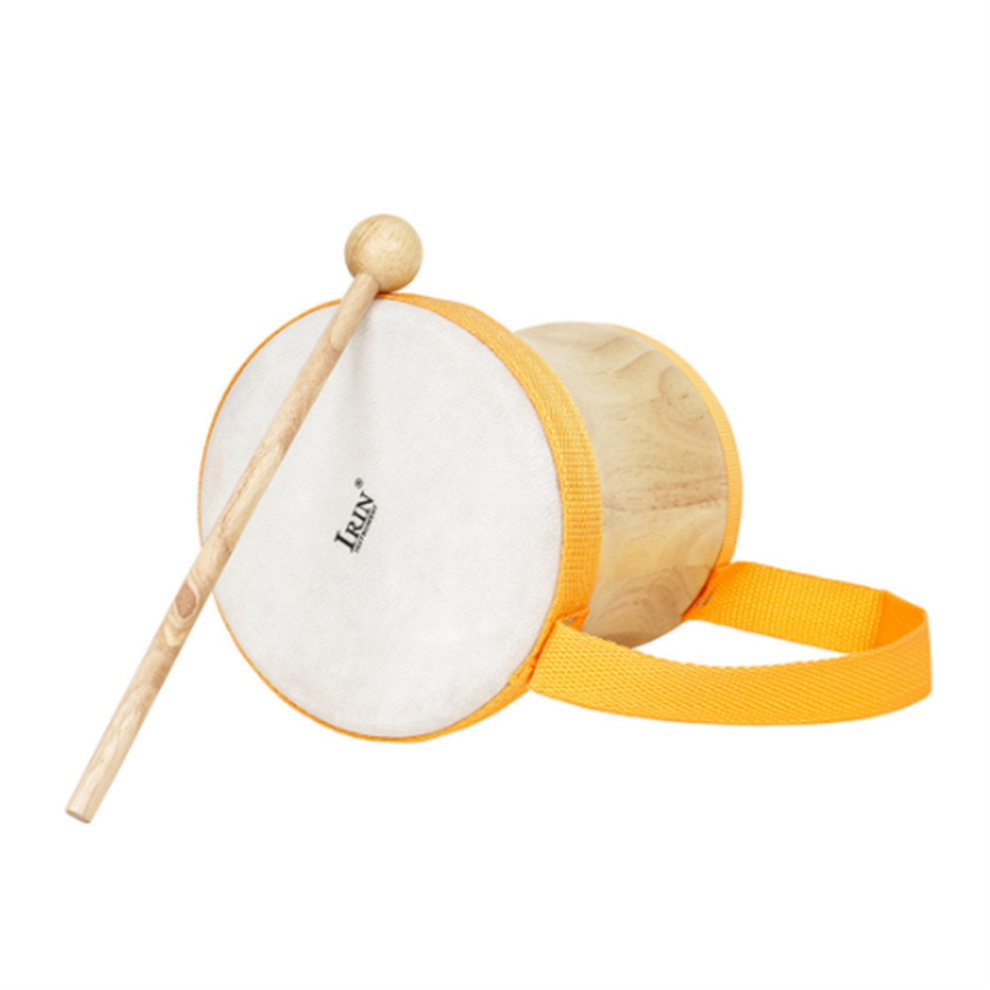 Tamburo Per La Prima Infanzia E Percussioni Per Bambini (Arancione)
