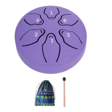6 note 3 pollici Chakra Tank Drum Percussion mallets imbottiti