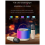 Mini macchina per karaoke blu con 2 microfoni wireless 2