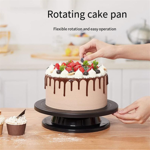 cake decoration decorating turntable blue 1