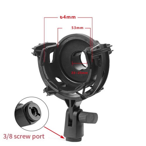 Microphone Shock Mount for PC-K220 Broadcast Clip 1