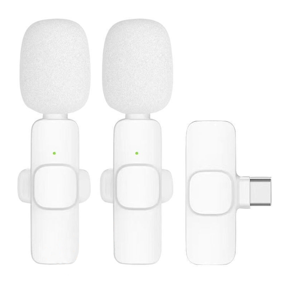 Microfono Lavalier Bluetooth Wireless Tipo C