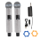 Micrófono dinámico de mano inalámbrico Karaoke Mic 2 Micrófono 1