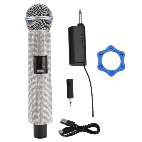 Draadloze handheld dynamische microfoon karaokemicrofoon 1 microfoon