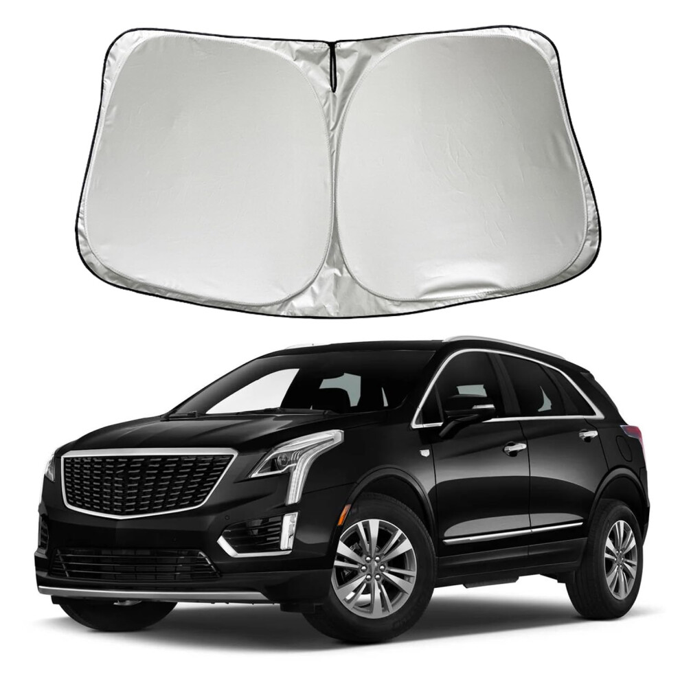 Car Windshield Sun Shade Compatible With Cadillac Xt5 2017 Xt4 2019 477169086235