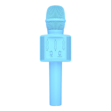 Bluetooth Wireless Home Mic Ktv Player für Kinder Wireless Audio Blau