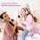 Mini macchina per karaoke con 2 microfoni, microfono Bluetooth, giocattoli musicali, C 3