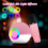 Mini macchina per karaoke con 2 microfoni, microfono Bluetooth, giocattoli musicali, C 4