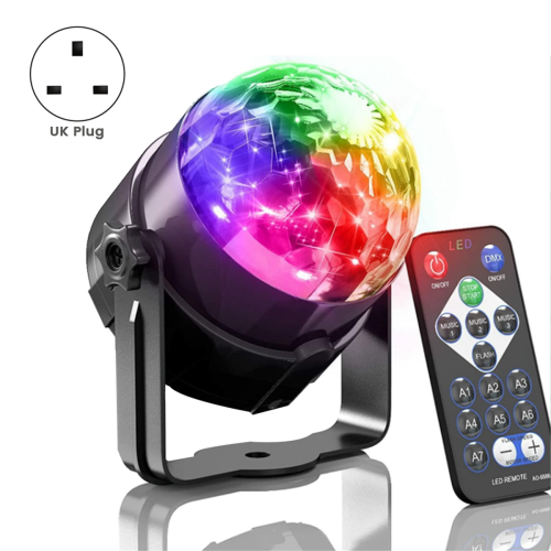 Lot de 2 boules disco à activation sonore pour DJ (Royaume-Uni) 2