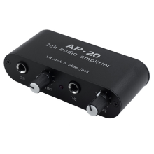 Dual Channel Amplifier Amplifier AP-20 for Live Sound Card Speaker