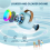 Karaokemachine, Bluetooth-luidspreker met 2 draadloze microfoons 3