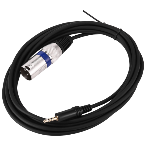 meter 3,5 mm stereo jackstik til 3-bens XLR hankabel til mikrofonlyd 1