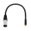 Adaptor de microfon cu conector XLR cu 3 pini, mascul la conector mamă de 3,5 mm 2
