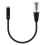 Adaptor de microfon cu conector XLR cu 3 pini, mascul la conector mamă de 3,5 mm 1