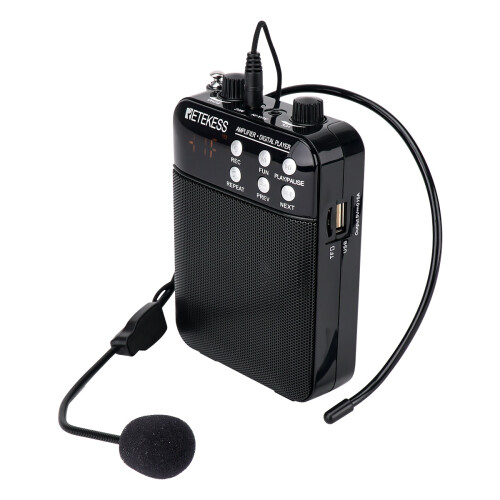 RETEKESS TR619 FM Recording Voice Amplifier Teacher 1