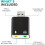 Microfone TRS de 3,5 mm para placa de som externa de áudio USB 2.0 para PC 3