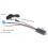 Cavo adattatore AUX per auto Bluetooth + MIC per 307 407 RD4 4