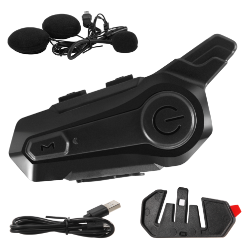 Motorcycle Bluetooth Helmet Intercom Universal Interphone Headset B 2