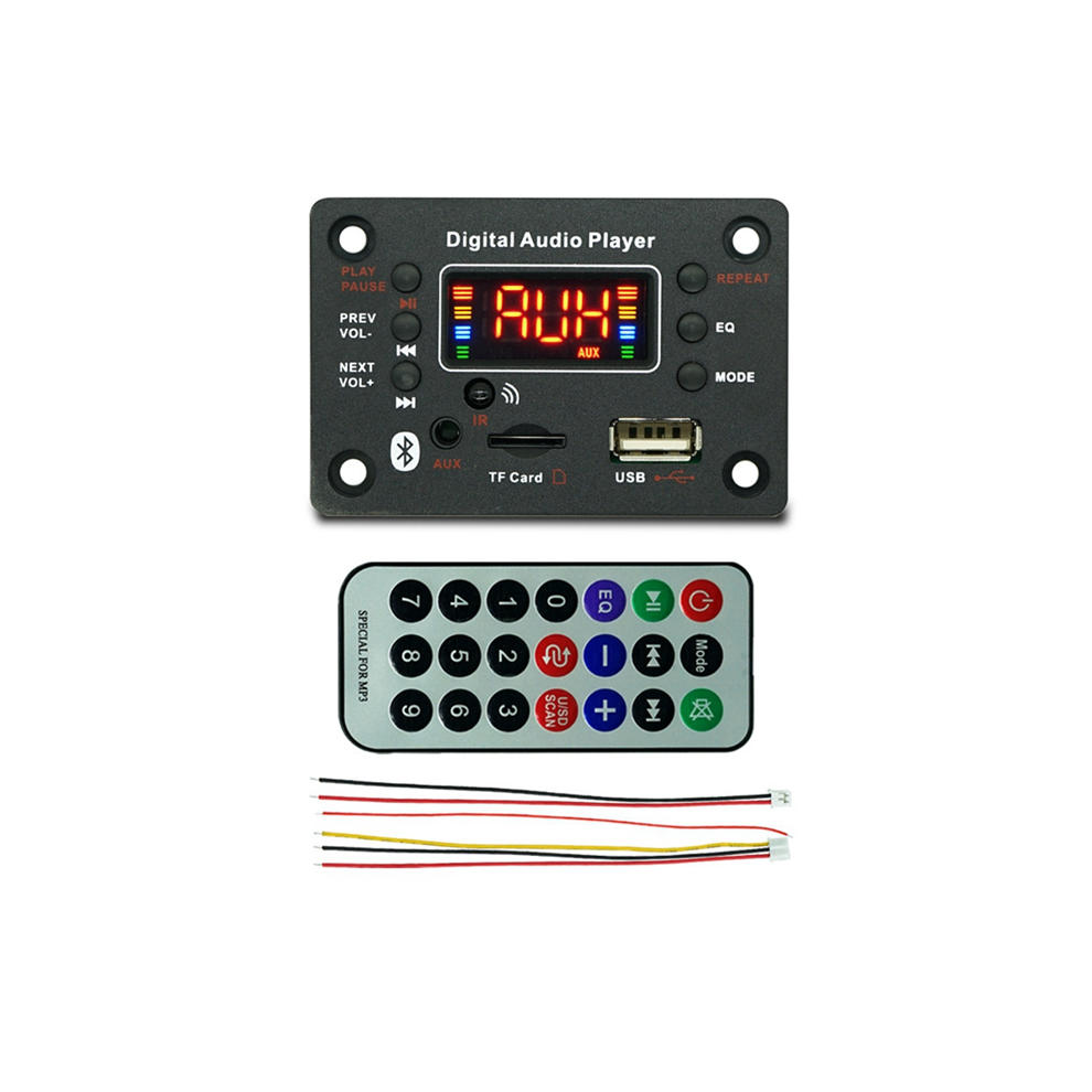 Modulo JQ-D128BT Con Scheda Decodifica MP3 Stereo Amplificatore 2X40W 7V-25V