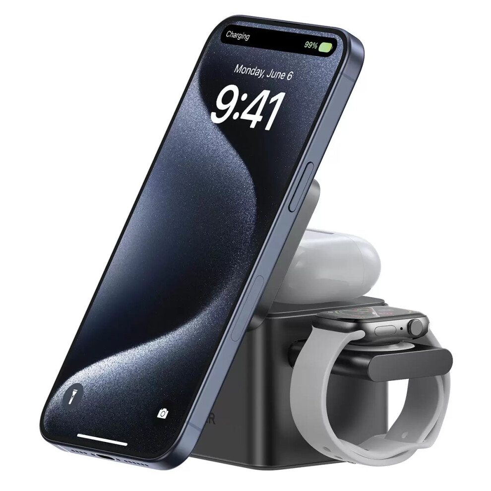 Anker 3-in-1 Cube Charger with MagSafe