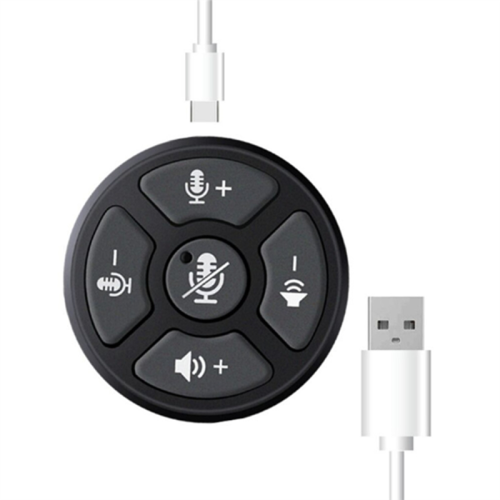 USB Speakerphone 360 Voice Pickup USB Type C-A Microphone