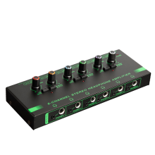 Amplificatore per cuffie stereo Interfaccia audio Mixer audio a basso rumore