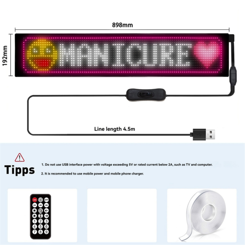 DIY Programmable Flexible Screen Bluetooth App Control 1