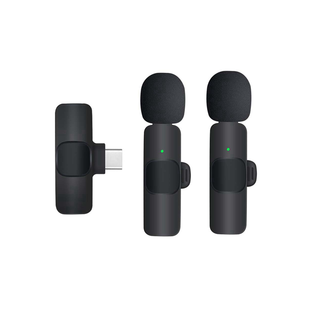 Microfono Lavalier Wireless, Per Registrazione Video, Streaming Live,