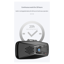 Bezdrôtový Bluetooth handsfree reproduktor do auta s mikrofónom