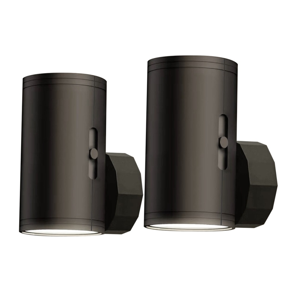Luci Notturne A Led Da Parete, 3 Colori, Con Telecomando, Spina Uk