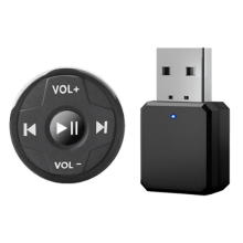 Δέκτης USB AUX αυτοκινήτου Ασύρματο κουμπί πολυμέσων Bluetooth πολλαπλών λειτουργιών