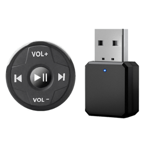 Δέκτης USB AUX αυτοκινήτου Ασύρματο κουμπί πολυμέσων Bluetooth πολλαπλών λειτουργιών