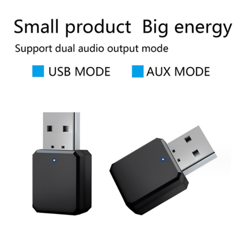 Δέκτης USB AUX αυτοκινήτου Ασύρματο κουμπί πολυμέσων Bluetooth πολλαπλών λειτουργιών 1