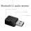 Δέκτης USB AUX αυτοκινήτου Ασύρματο κουμπί πολυμέσων Bluetooth πολλαπλών λειτουργιών 3
