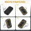 Garage Door Rechargeable Full-Frequency Copy Remote Control Yellow 7