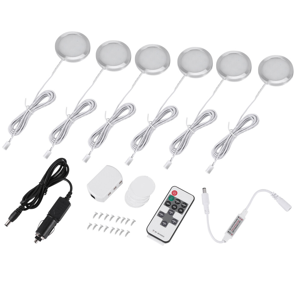 6 Focos Led Interiores Para Autocaravana T4 T5 De 12 V-image