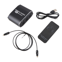Optischer Splitter mit SPDIF- und Audio-Schalter für HDTV-DVD