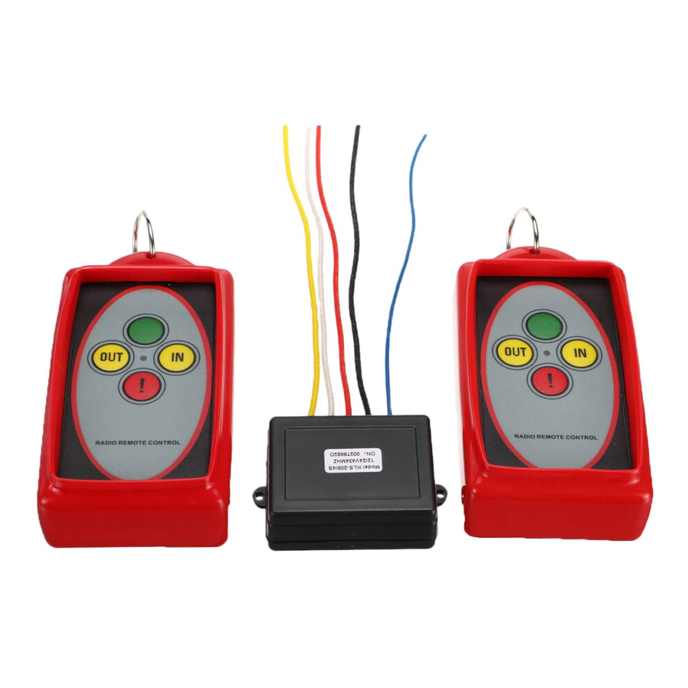 Kit Di Recupero Con Telecomando Per Verricelli Digitali Wireless Da 12 V-24 V A 433 Mhz-image