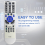 RD-469E Replace Remote for Projector VE303X VE303 V302X V332W 5