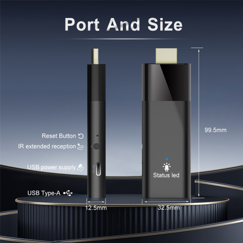 Q6 Mini + Τηλεχειριστήριο Bluetooth με φωνητική λειτουργία Android 10 2GB+16GB TV Box 1
