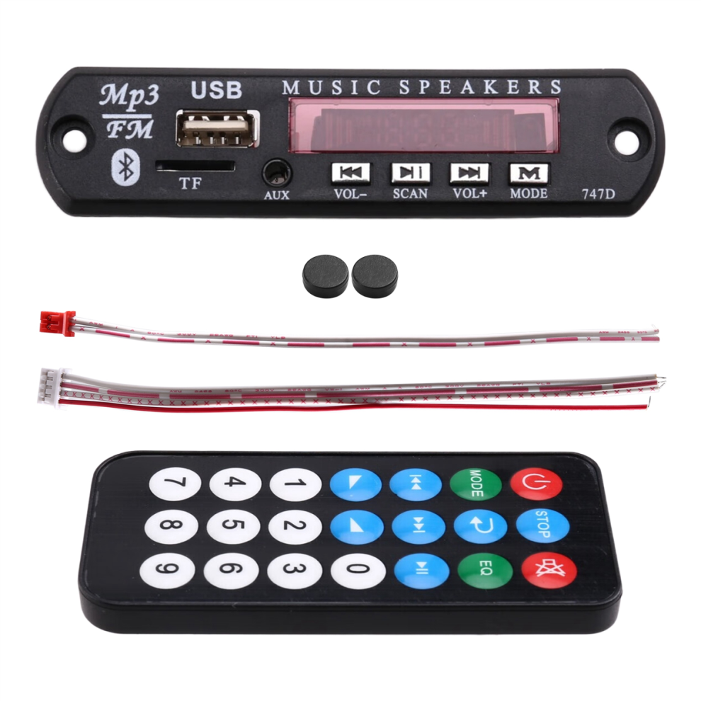 Wireless Bluetooth 5.0 Decoder Board 5.0 Dc 12V Mp3 Wma Audio Module 4853358509536