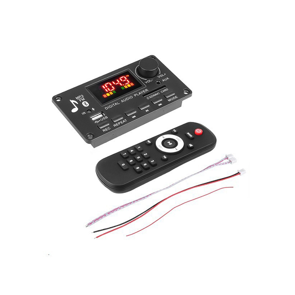 Color Screen Mp3 Player Decoder Board 2X40w Amplifier 4853358516077