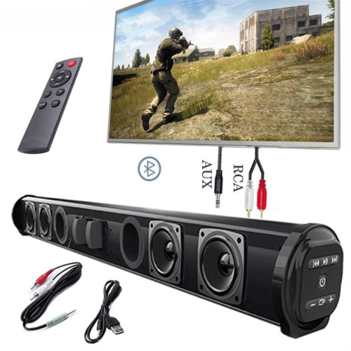 Wireless Bluetooth Sound Bar Speaker System for Theater TV Projector 2