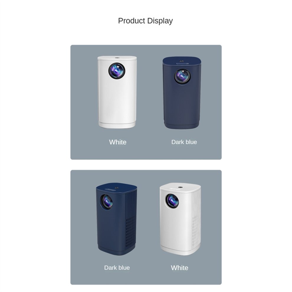 Mini Proiettore 1080P Wireless, Proiettori Cinematografici Da 100 Pollici, Spina UE-A