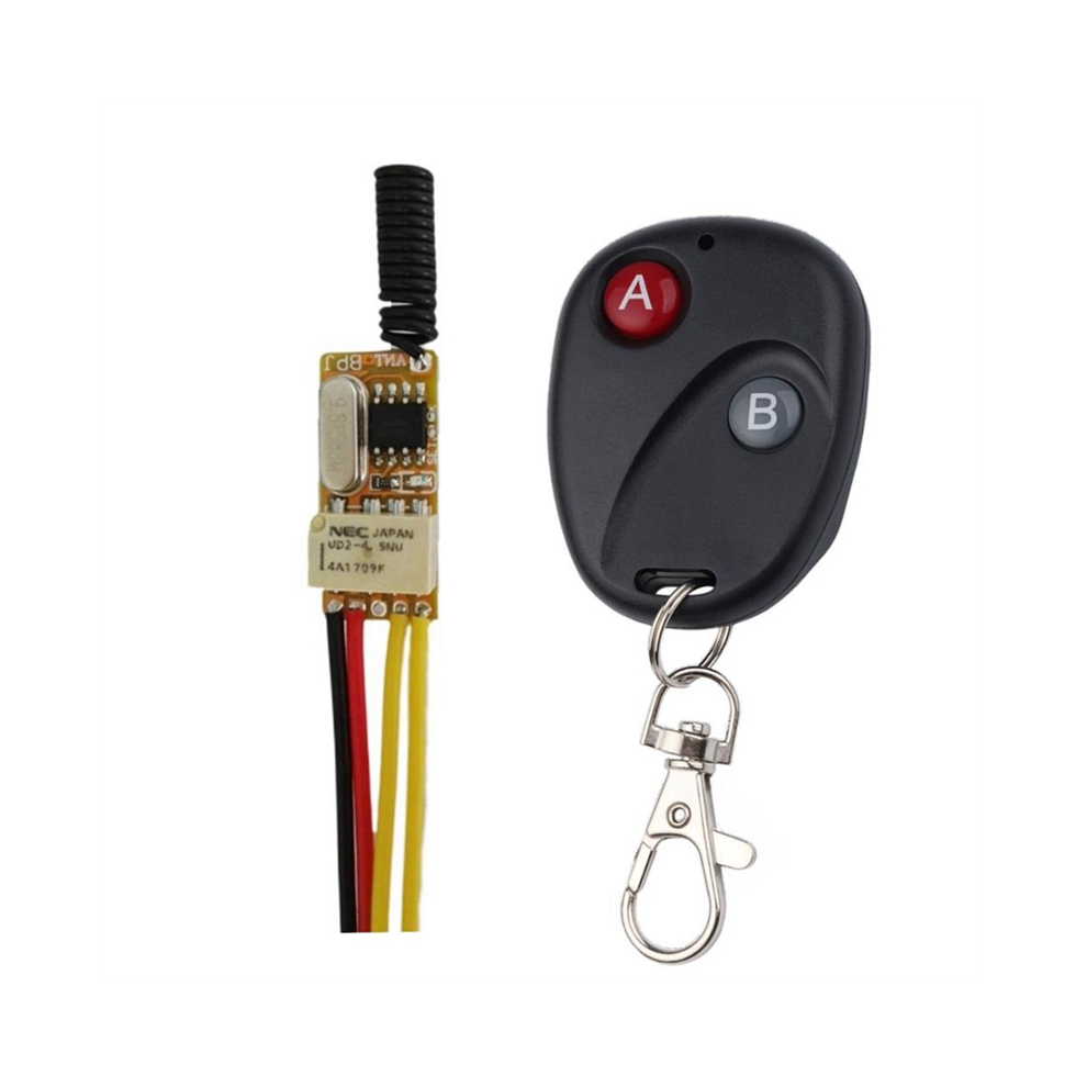 Mini Remote Switch 433Mhz 4.2V 4.5V 5V 6V 7.4V 9V 12V Small Relay 4853358518385