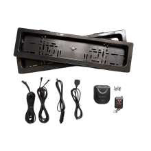 EU License Plate Car License Plate Shutter Car Shutter Cover 2PCS