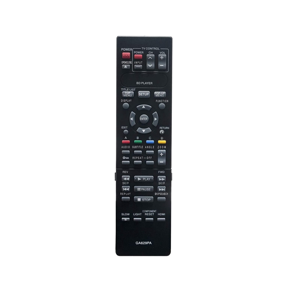 Ga629pa Remote Control Replacement For Blu-Ray Dvd 4853358517623